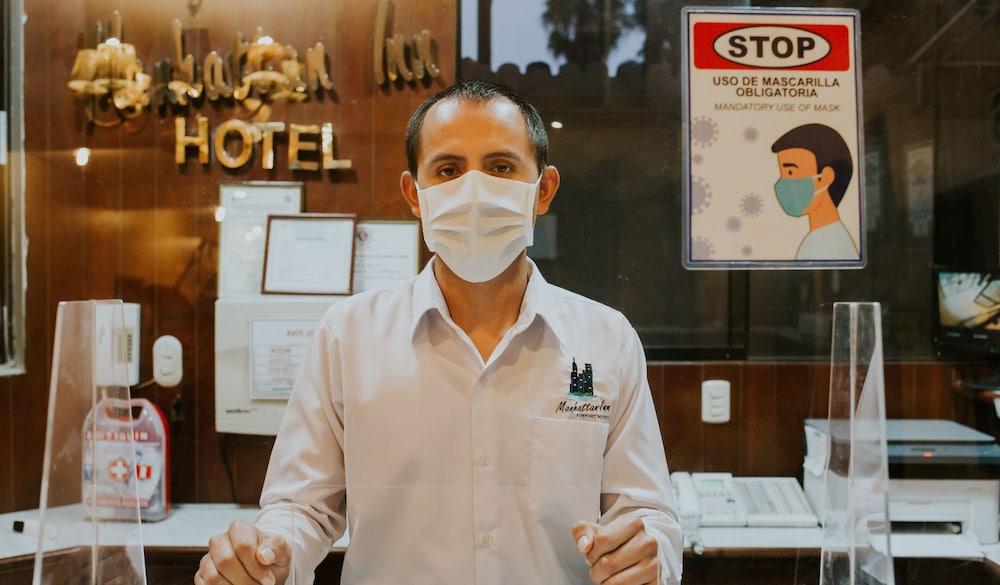 Hotel Manhattan Inn Airport Lima Bagian luar foto